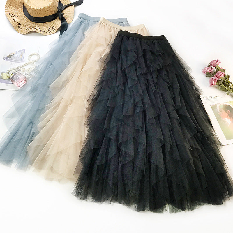 Summer Long Skirt High Waist