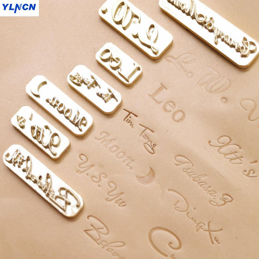 Leather Hot Foil embossing  Stamping leather