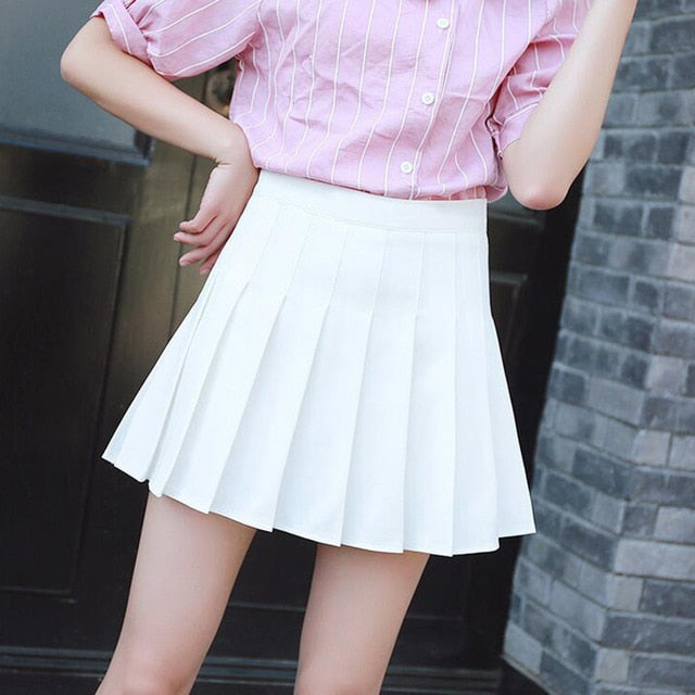 Tartan Pink Women Skirt