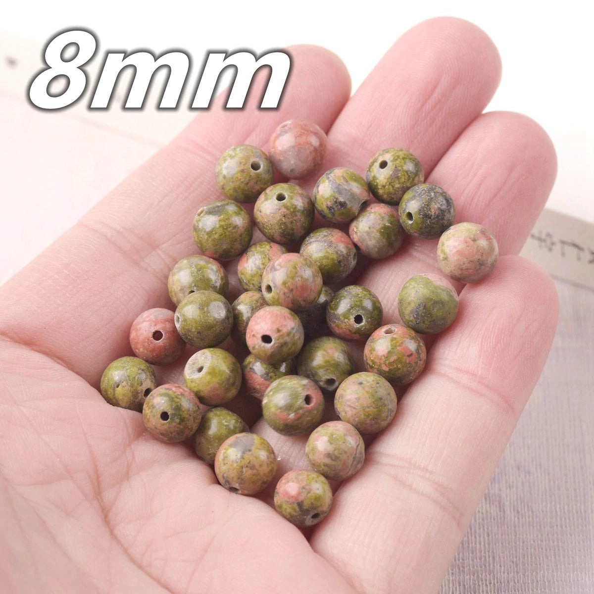 Natural Stone Rock Loose Spacer Beads