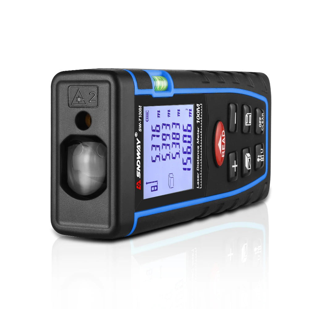 SNDWAY laser distance meter rangefinder trena laser tape