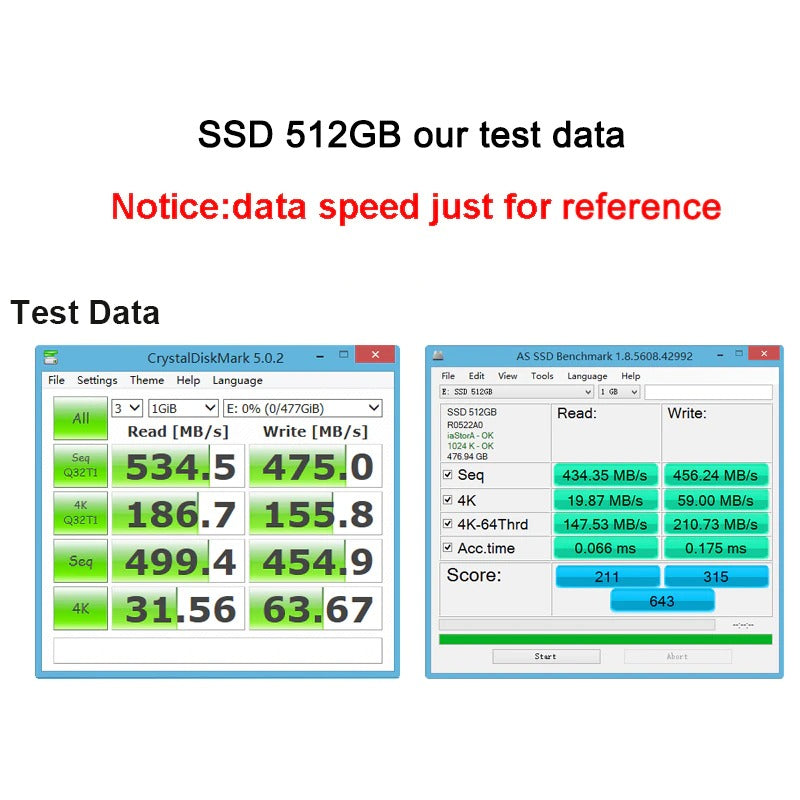 WEIJINTO SSD  internal Solid State Desktop Laptop